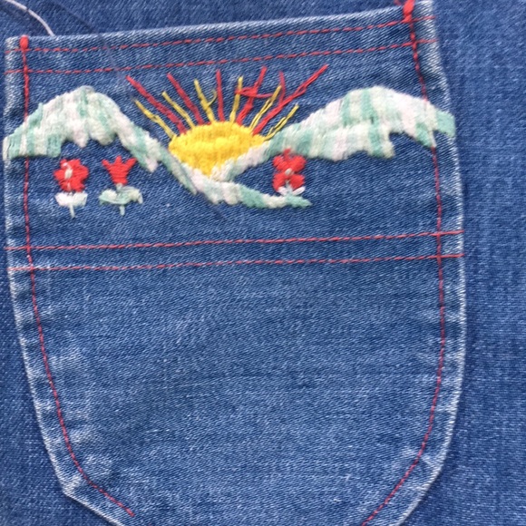 Vintage hand made high waisted skirt - Picture 2 of 6